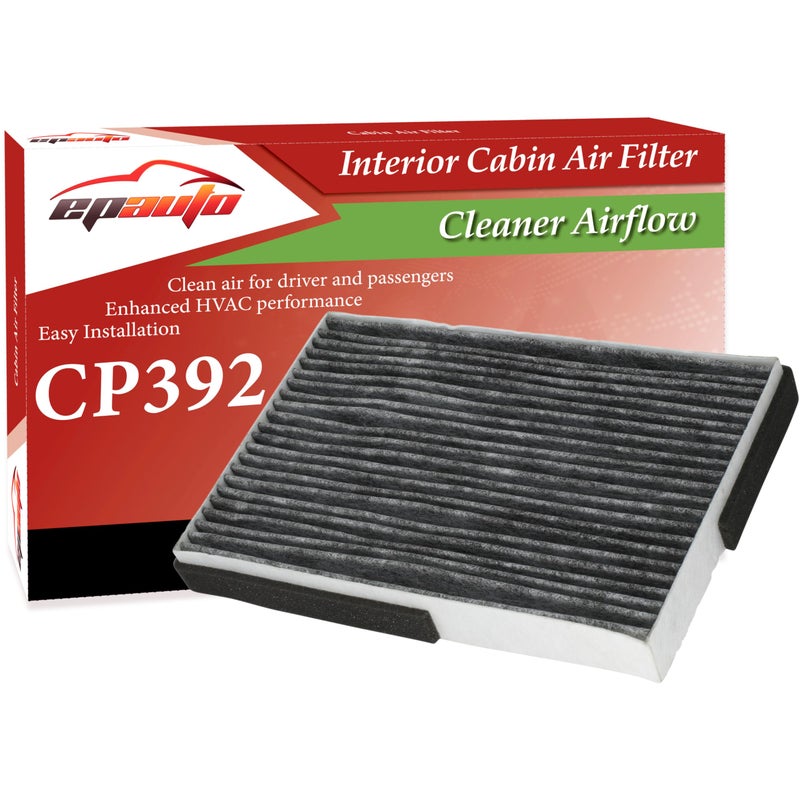 EPAuto CP392 (CF8392A) Cabin Air Filter, Replacement for Buick LaCrosse, Century, Regal, Chevy Monte Carlo, Pontiac Grand Prix, Oldsmobile Intrigue FIts 1997â€“2009 Models; Chevy Impala (2000-2016) - Image 1